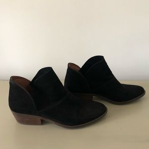 Lucky Brand Suede Booties